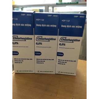 Chlorhexidine 0,2 % súc miệng