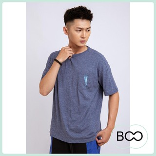 Tee- Áo Thun Ma Dni Loose Sứa Túi Ngực Boo