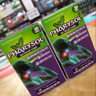 Pharysol- điều trị viêm họng, viêm thanh quản, giảm ho đờm, khan tiếng