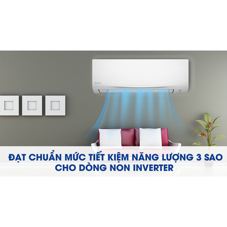 Miễn phí công lắp đặt - Điều Hòa Daikin FTC35NV1V 12000BTU 1 chiều Giá 9.390.000đ