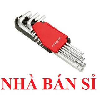 Bộ lục giác bi 9 chi tiết Endura E1595 (Đỏ đen)