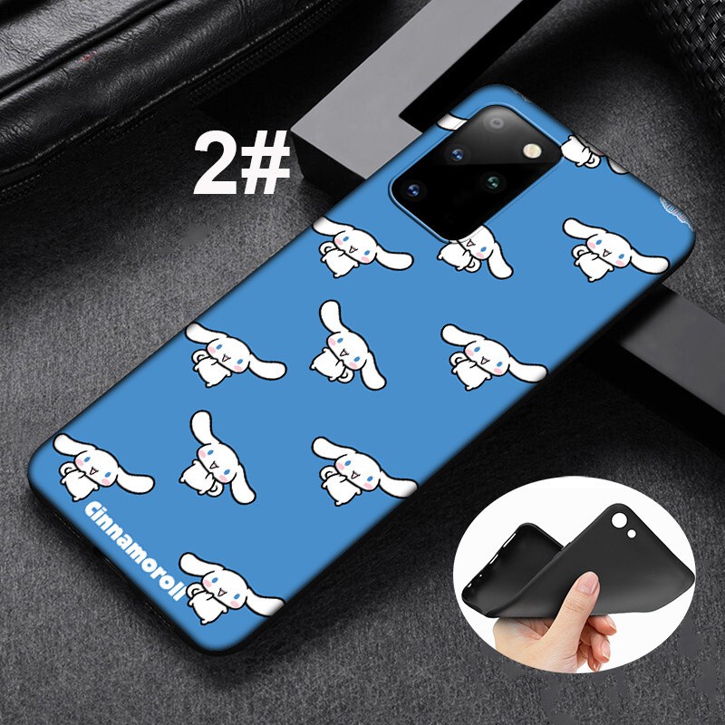 Samsung Galaxy S10 S9 S8 Plus S6 S7 Edge S10+ S9+ S8+ Soft Silicone Cover Phone Case Casing GR29 Cinnamoroll Cartoon Dog Cute