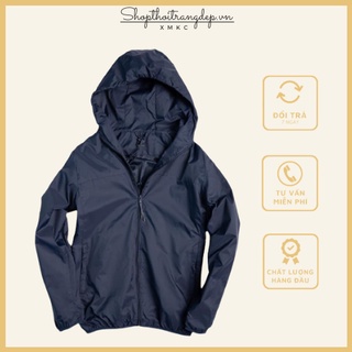 Áo khoác gió nam chống nước 2 lớp cao cấp/ Chất gió cao cấp ( kèm túi )