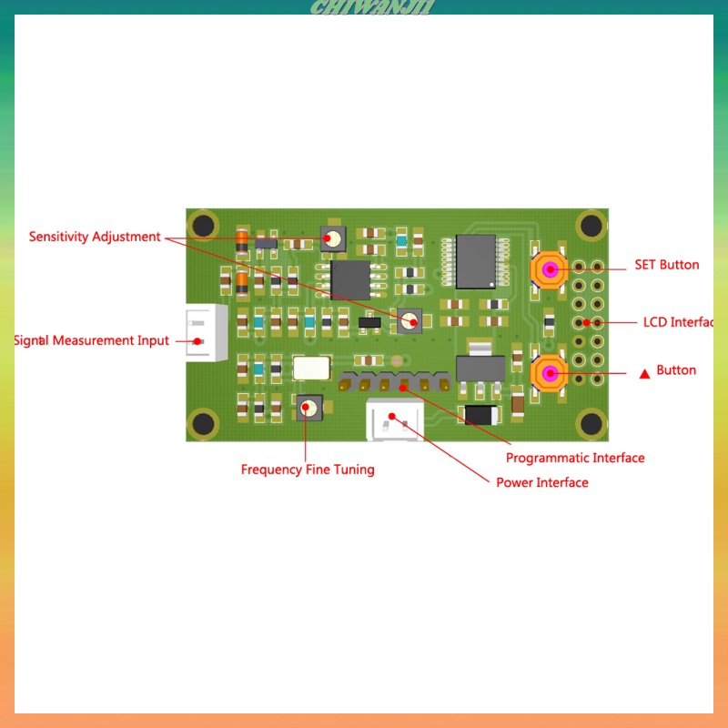 Máy Đếm Tần Số 1mhz-1200mhz Plj-0802-C Hiệu Quả Cao