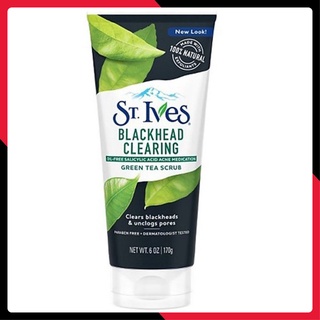 Sữa rửa mặt tẩy tế bào chết ngừa mụn St.Ives Trà Xanh 170g authen_skincare