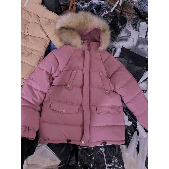 [ÁO PHAO NỮ BÉO 8 cúc cổ lông  [video]_Phao trần dày dặn , có mũ lông 6 màu hot - (PHAO CÚC) -nthboutiqe | BigBuy360 - bigbuy360.vn