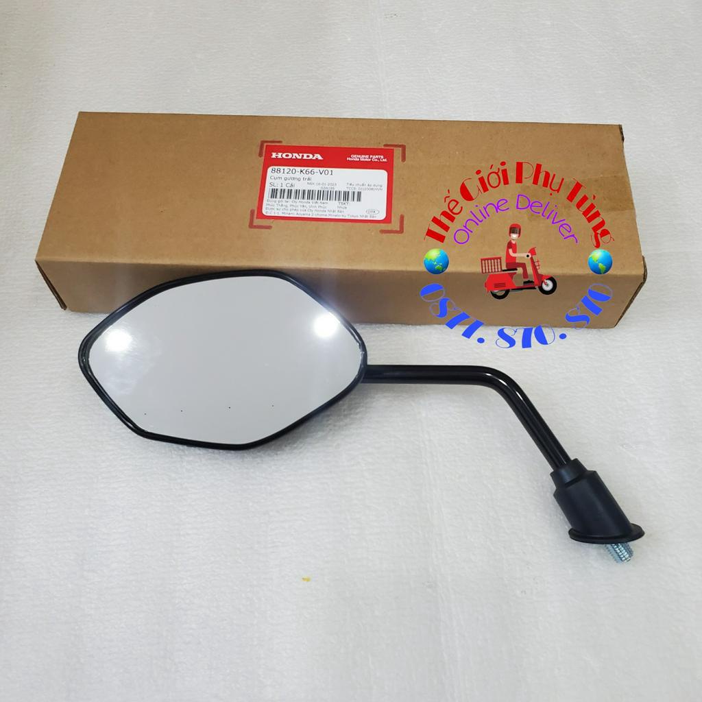 Kính hậu, Kiếng hậu AB 125 2016-2020 zin Honda VN - 88120-K66-V01/ 88110-K66-V01