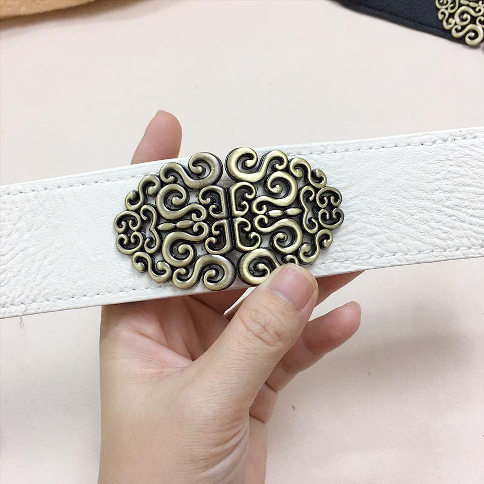 Nịt đầm đồng xinh 4cm B16