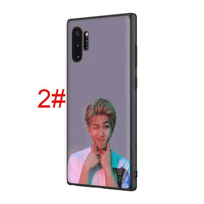 C47 Kim Namjoon BTS Samsung A9 A8 A7 A6 J8 J4 J6 2018 A5 2017 Note 8 9 10 Lite Plus Soft Phone Case