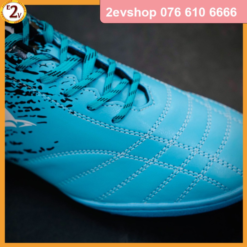 Giày đá bóng thể thao nam Mira Power Xanh Dương dẻo nhẹ, giày đá banh cỏ nhân tạo chất lượng - 2EV
