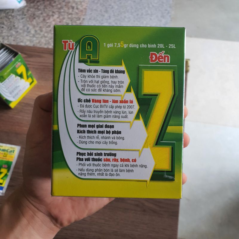 SINH TRƯỞNG CÂY, VÀNG LÙN, LÙN XOẮN LÁ - COMCAT AZ - 7,55GR