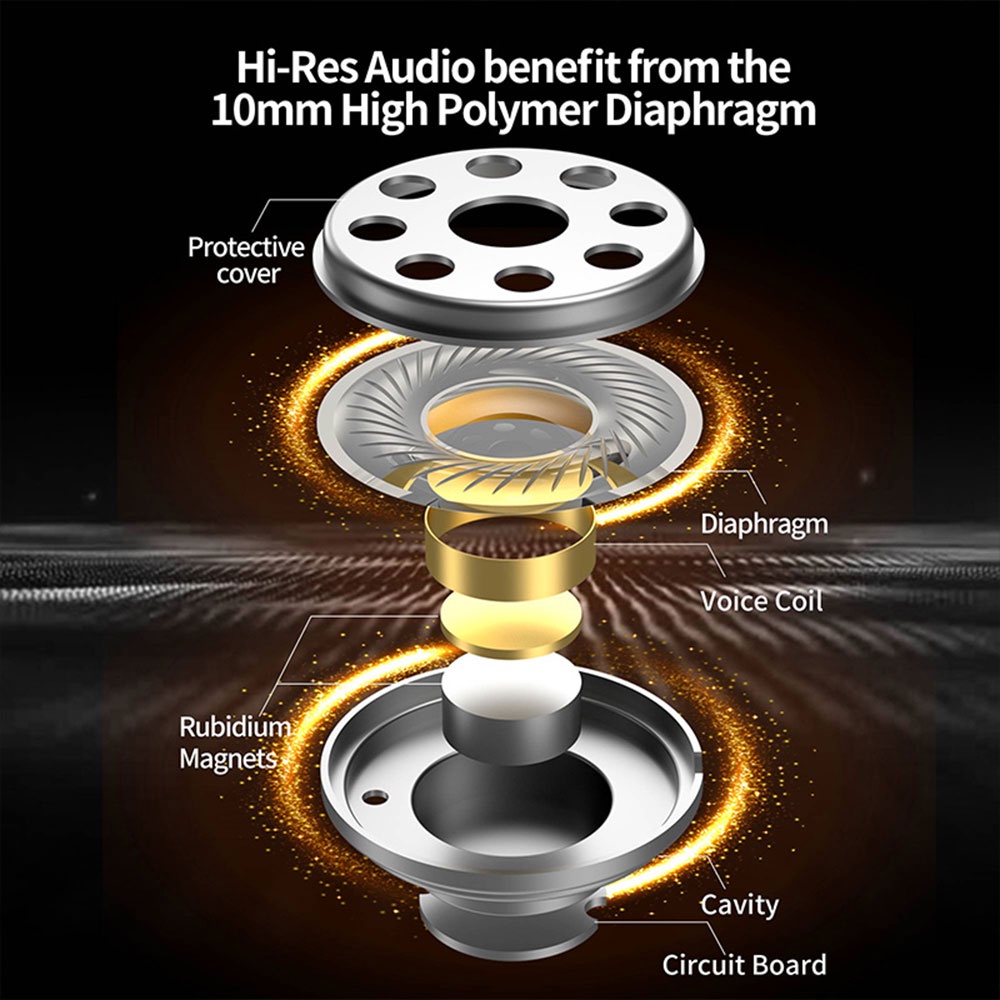 Tai Nghe Nhét Tai FAAEAL CCA CRA Âm Thanh Sống Động Chất Lượng Cao