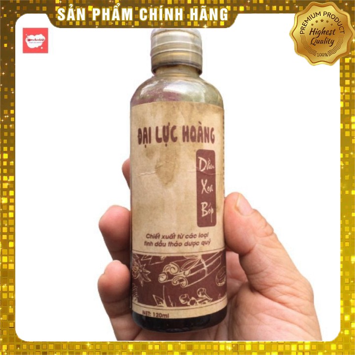 Dầu xoa bóp Đại Lực Hoàng 120ml- giải pháp hỗ trợ cơ xương khớp -giarm đau cơ xương khớp