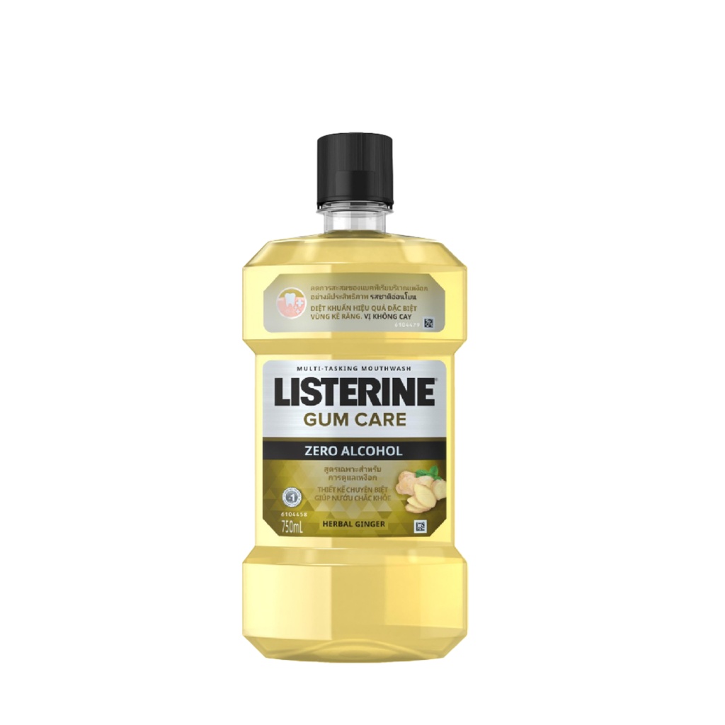 Nước Súc Miệng Listerine Gum Care Giúp Nướu Chắc Khỏe - Dung Tich 250ml-750ml