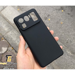 Ốp lưng Xiaomi Mi 11 Ultra silicon dẻo màu đen, Không ố vàng, đổi màu khi sử dụng