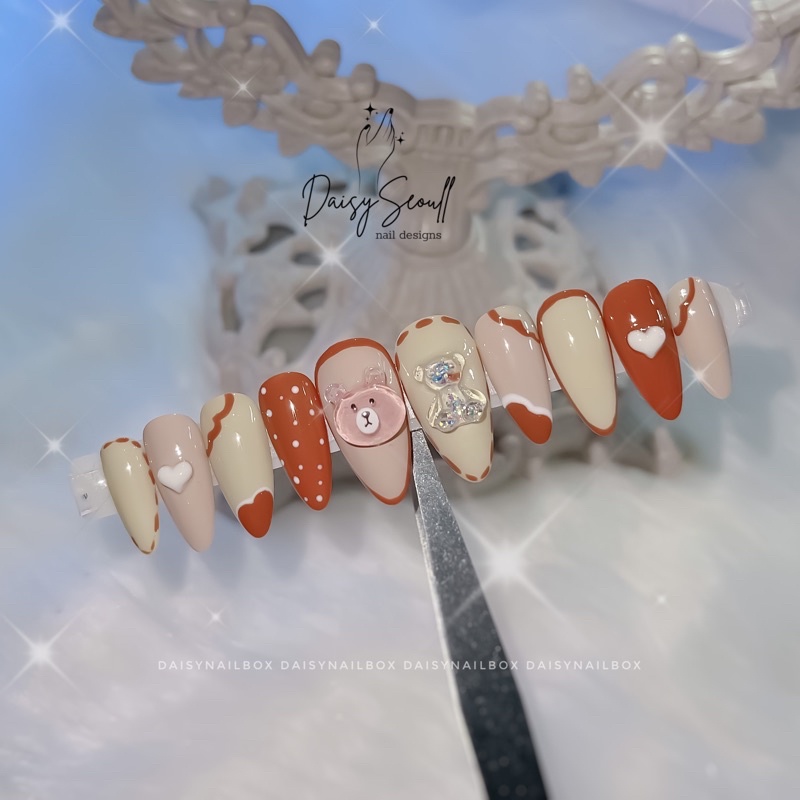 Nailbox gấu thiết kế theo yêu cầu