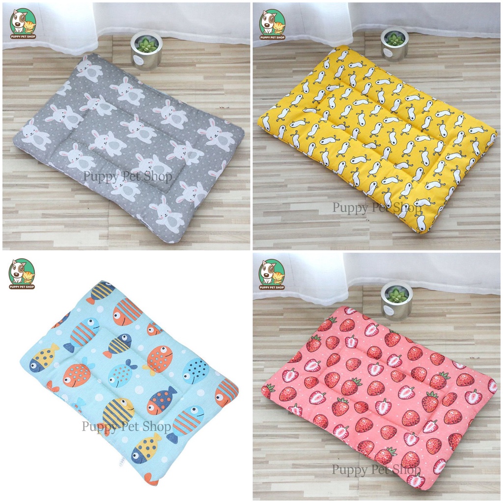 Thảm topper cho thú cưng, chó mèo họa tiết Cute
