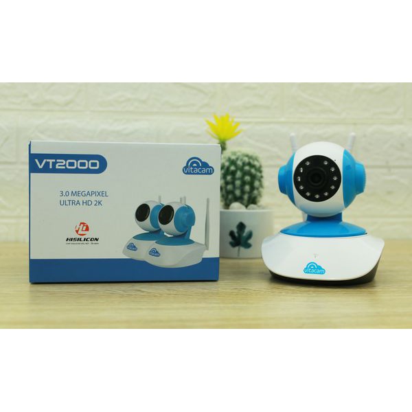 [Khuyến Mãi Sốc] Vitacam VT2000 hình ảnh FULL HD 3Mpx - Bảo hành 24 tháng | BigBuy360 - bigbuy360.vn