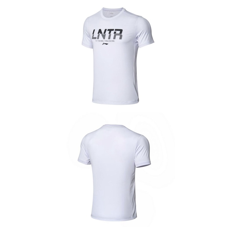 Áo LiNing Nam Chính Hãng Ngắn Tay Không Cổ Thun Lạnh ATSP077