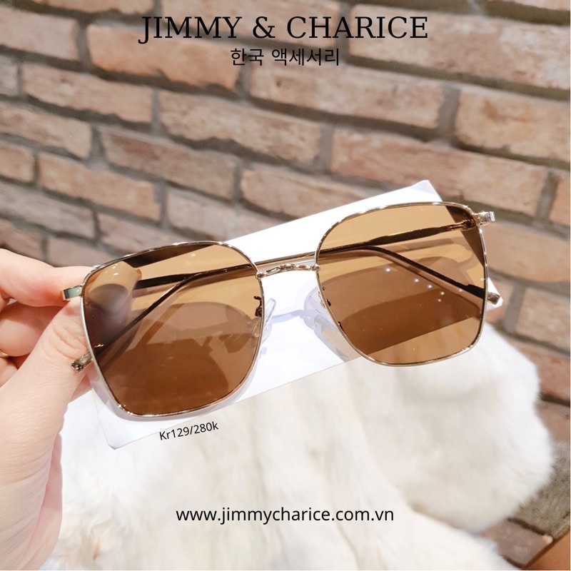 Kính râm Jimmy Charice REME kim loại cao cấp chống Uv400  Kr189