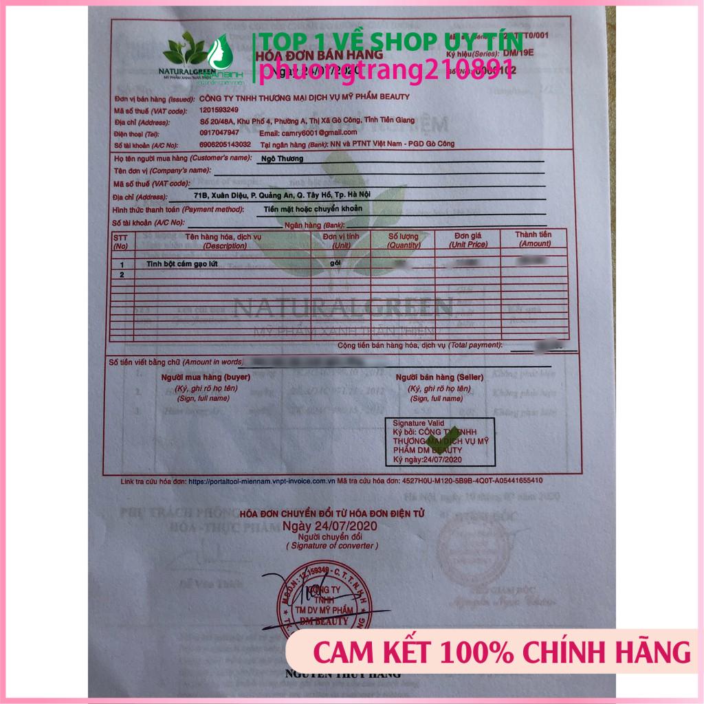 500GR Tinh bột cám gạo lứt giảm nhờn, ngừa mụn, làm trắng da, se khít lỗ chân lông | BigBuy360 - bigbuy360.vn