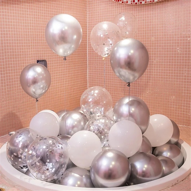 Bán Chạy 10 Cái Bong Bóng Latex Màu Vàng Hồng Trang Trí Tiệc Sinh Nhật Tiệc Cưới Sinh Nhật Bé Helium