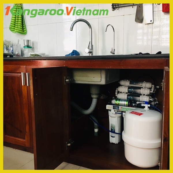 Máy lọc lắp gầm Kangaroo 10 lõi, 9 lõi, 8 lõi không vỏ tủ - bảo hành chính hãng