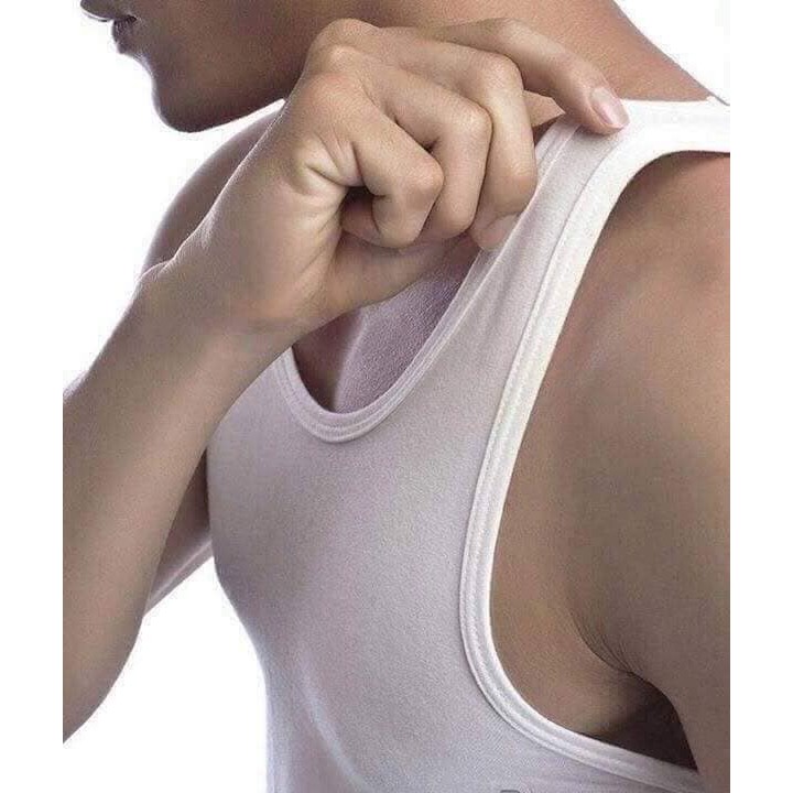 Áo ba lỗ trắng Maxtino