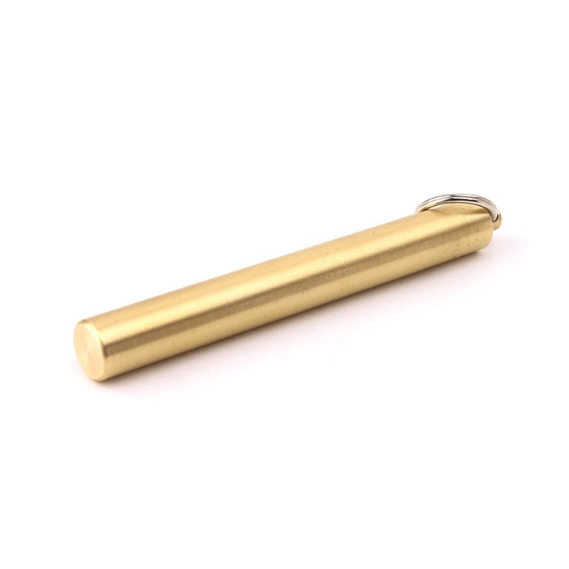SUP EDC Brass Toothpick Holder Waterproof Seal Bottle