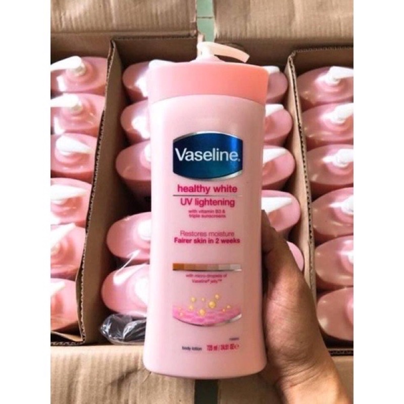 Dưỡng Thể Vaseline Healthy White Uv Lightening Body Lotion 725ml