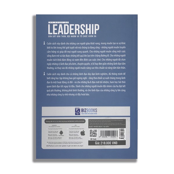 Sách - The Book Of Leadership - Dẫn Dắt Bản Thân, Đội Nhóm Và Tổ Chức Vươn Xa