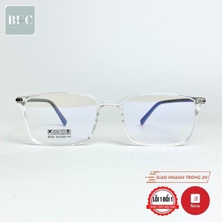 Gọng kính cận kiểu dáng vuông bền đẹp 8188 BucShop dành cho nam nữ
