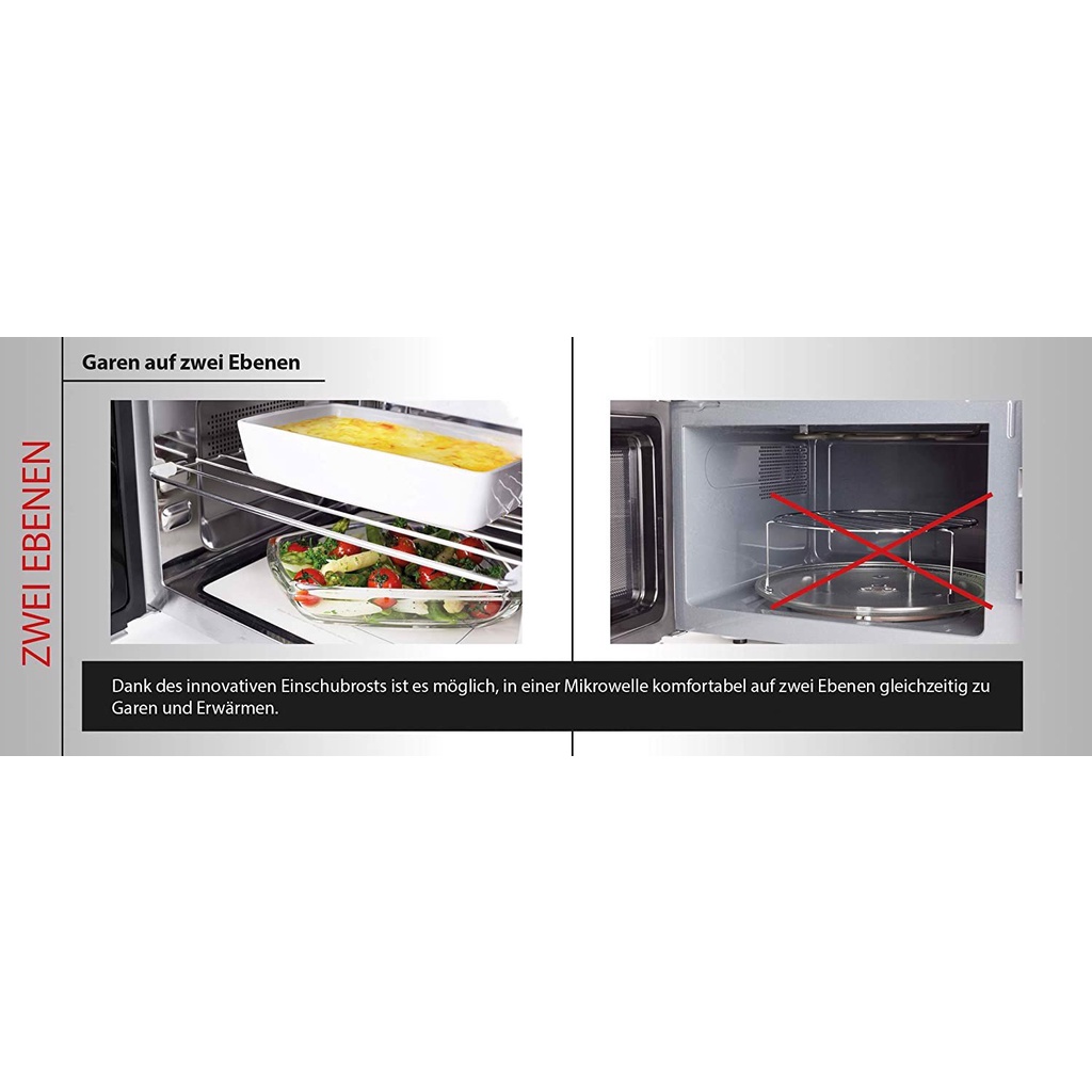 Lò Vi Sóng kèm nướng Caso MG20Ceramic menu
