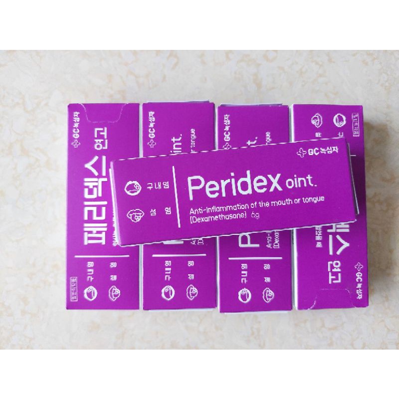 Kem bôi nhiệt miệng Peridex Hàn Quốc