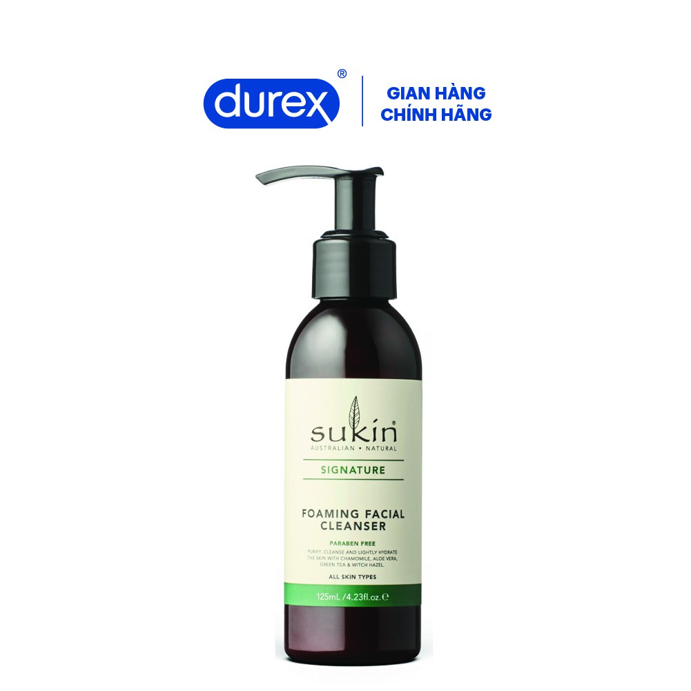 Quà tặng không bán - Sữa Rửa Mặt Tạo Bọt Sukin Signature Foaming Facial Cleanser 125ml