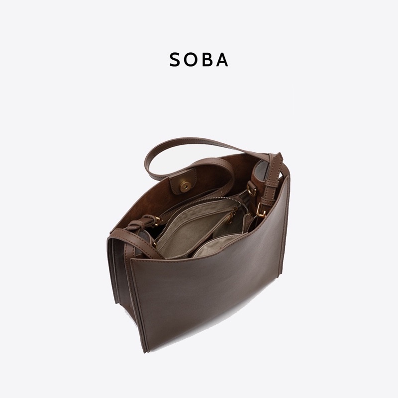 Túi tote túi xách da kẹp nách công sở phong cách Hàn Quốc 117 soba