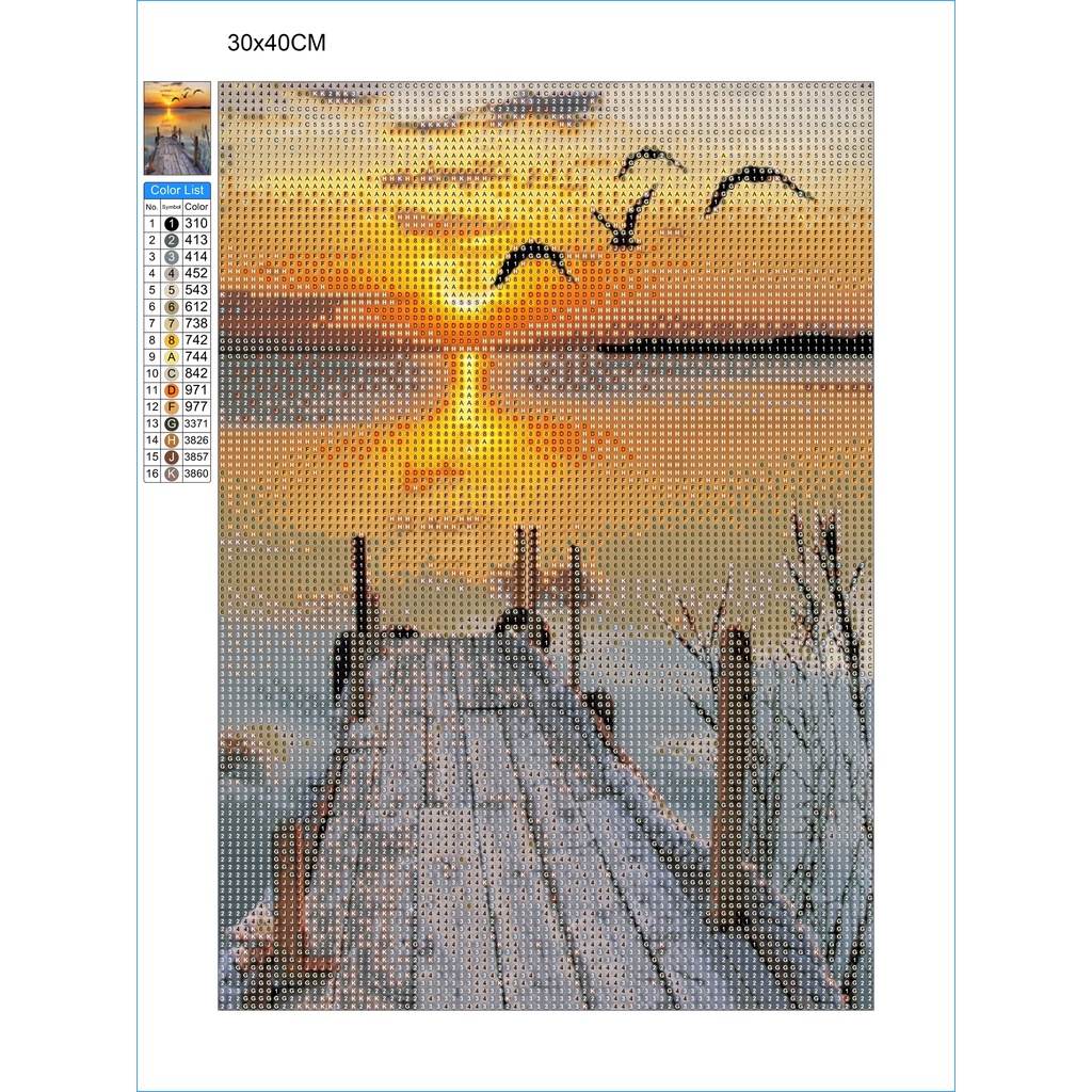 Bộ Tranh Đính Đá Tự Làm 5D DIY Hình Tròn / Vuông Cho Người Lớn