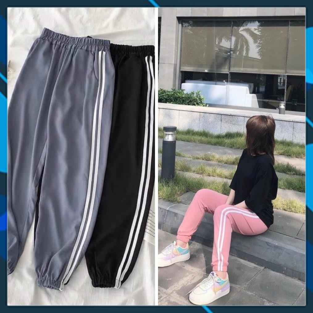 FREESHIP- Bộ thể thao,  Set thể thao Quần Jogger Line Phối Áo Thun Tay Lỡ Love Mochi Unisex cho nam và nữ  - S13 | BigBuy360 - bigbuy360.vn