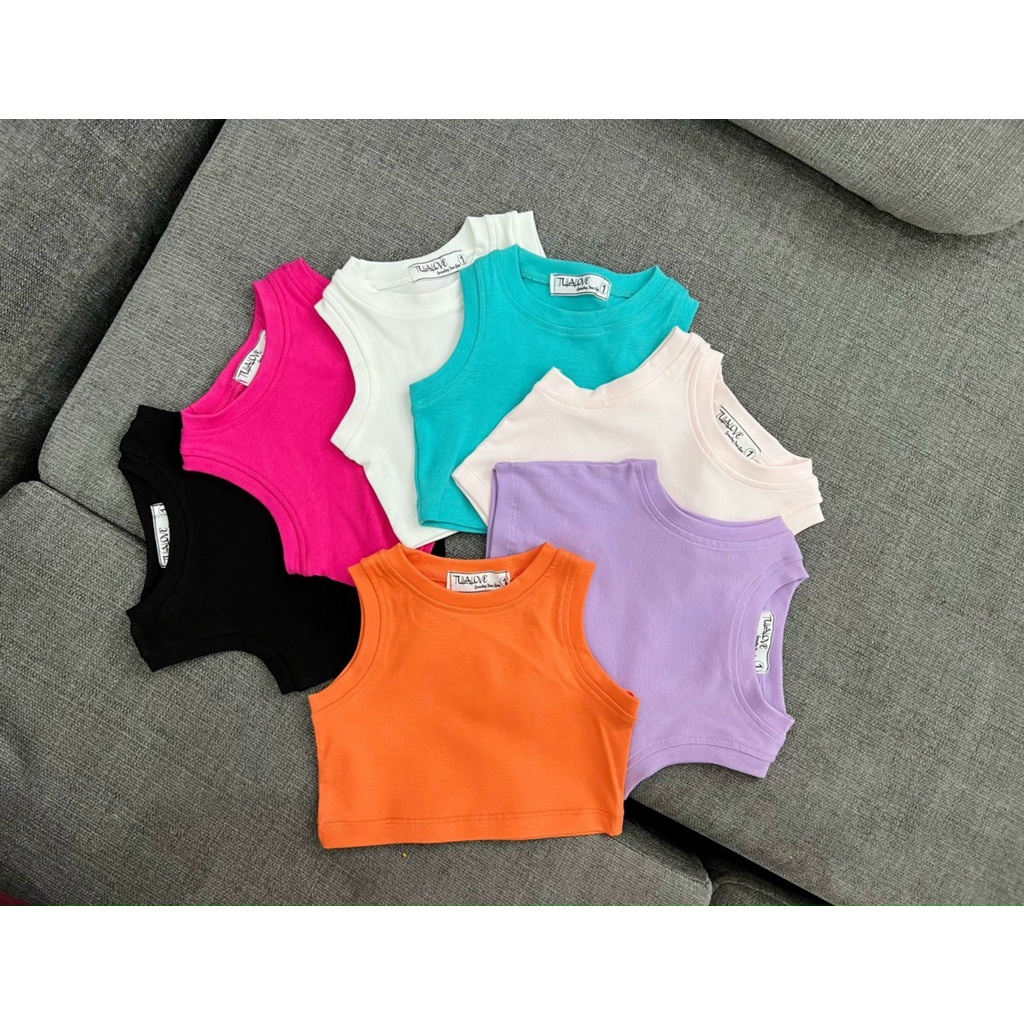 Áo Bé Gái - áo Croptop Cho Bé Gái - Size từ 8 - 28 kg cho bé xinh xắn