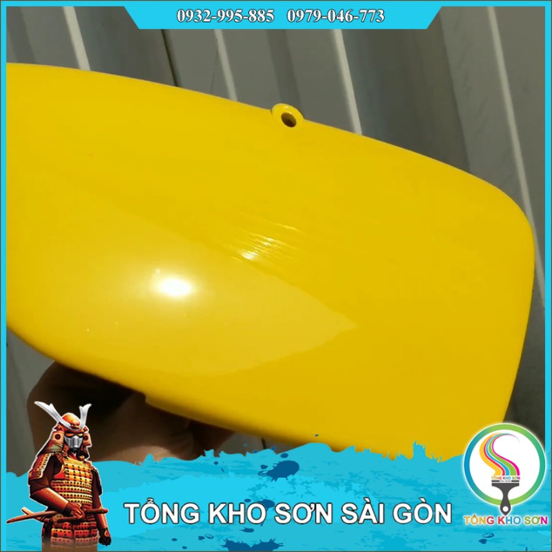 Bình sơn xịt samurai màu vàng ngọc trai H163P