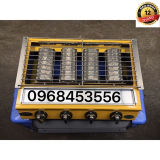 Bếp nướng gas 4 đầu đốt