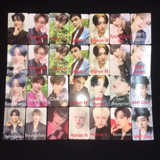 Lẻ card các thành viên nhóm VICTON từ album Mayday, CONTINUOUS, nostalgia
