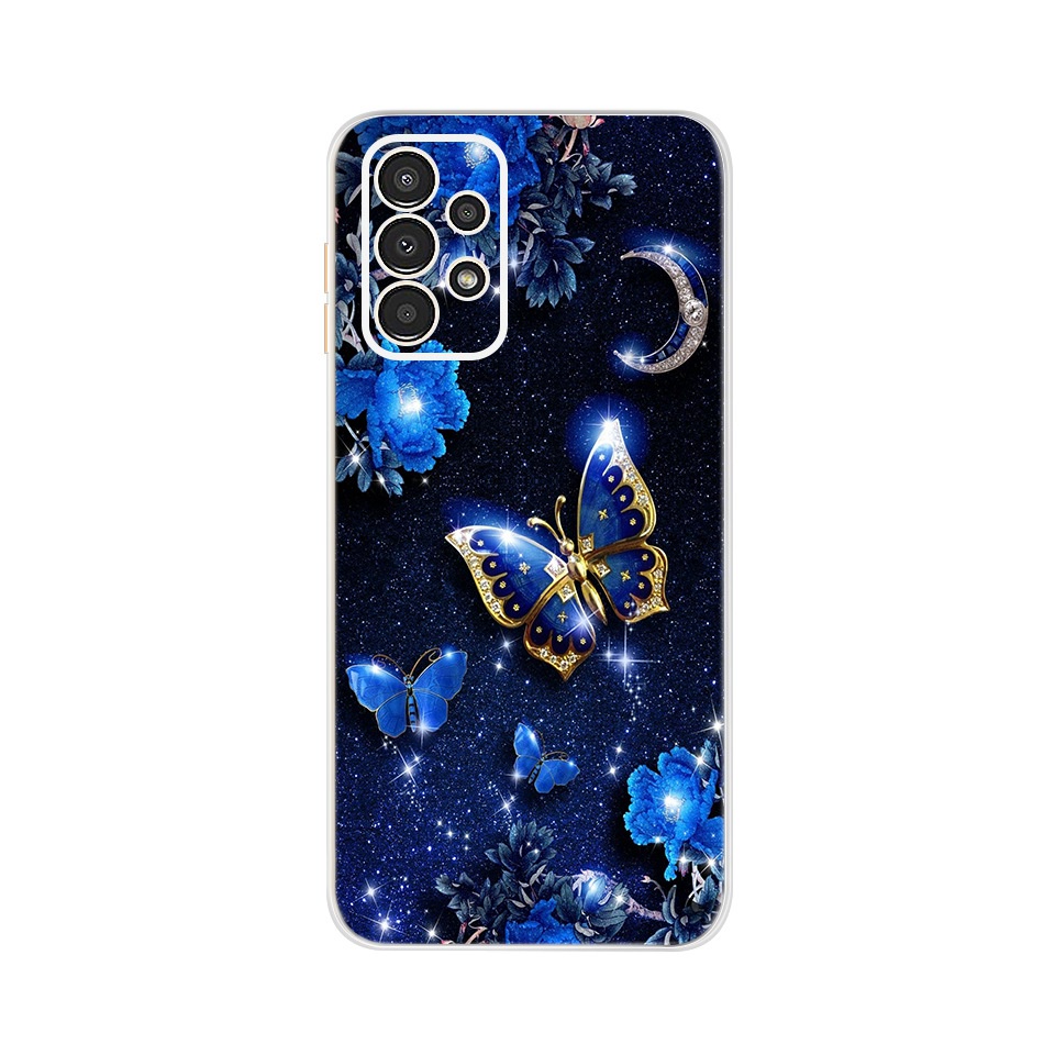 Ốp Điện Thoại TPU Silicone Mềm In Hình Hoa Cho Samsung Galaxy A13 Samsung A13 4G SM-A135F