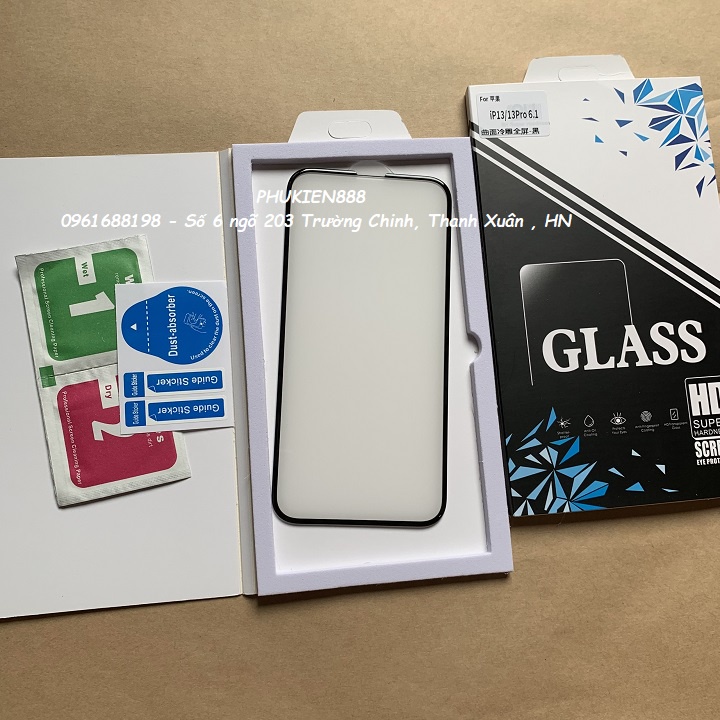 KÍNH CƯỜNG LỰC IPHONE 13ProMax 13 PRO MAX ĐỘ CỨNG 9D CHỐNG VA ĐẬP