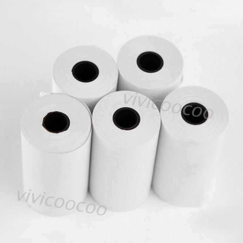(Hàng Mới Về) Bộ 10 Cuộn Giấy In Hình Máy Ảnh Cho Trẻ Em