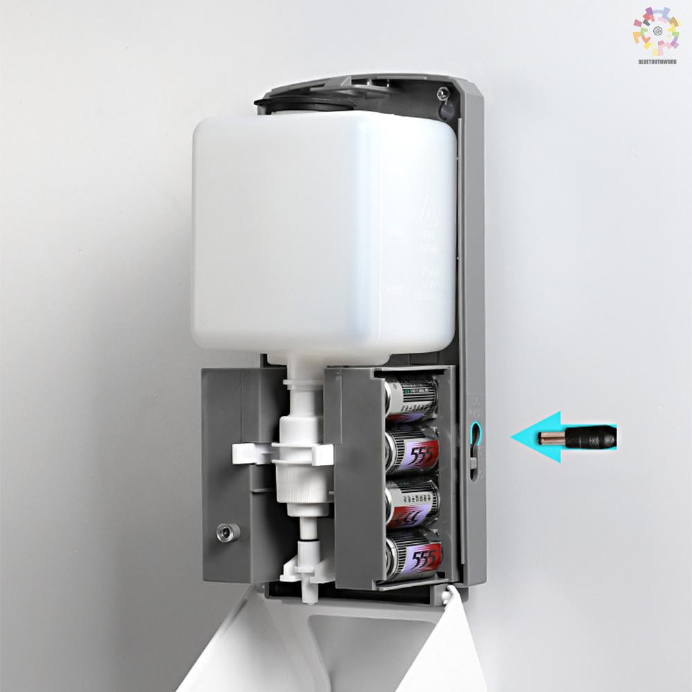 SENSOR Máy Xịt Nước Vệ Sinh Bàn Tay Có Đèn Uv Cảm Ứng Tự Động 1000ml