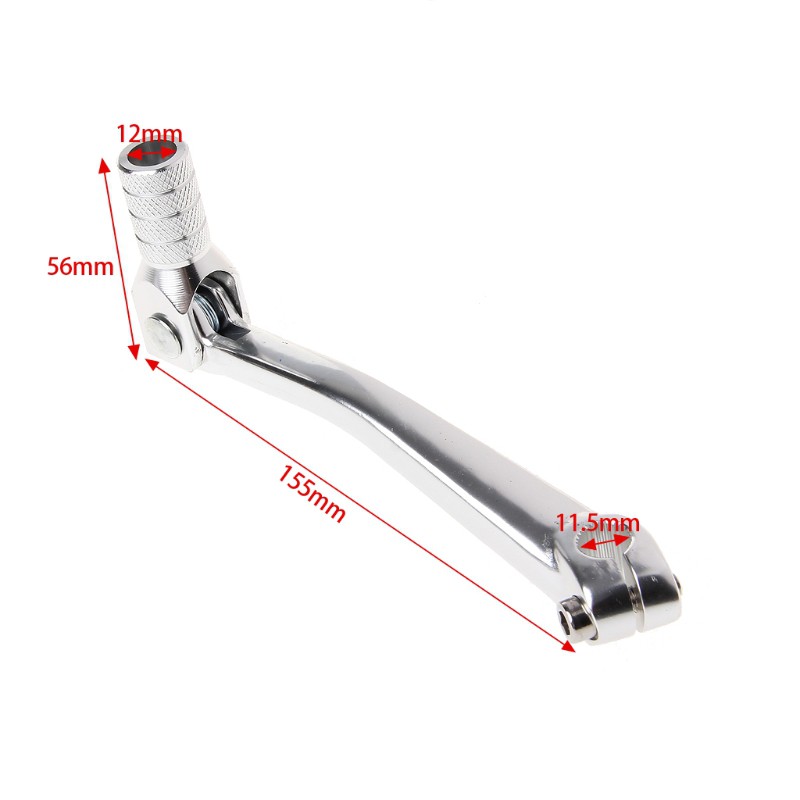 Cần sang số xe máy bằng nhôm CNC có thể gấp lại
