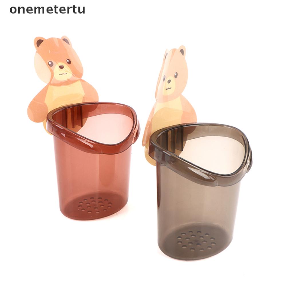 Giá Đỡ Bàn Chải Đánh Răng / Kem Đánh Răng Hít Tường Tiện Dụng Cho Phòng Tắm