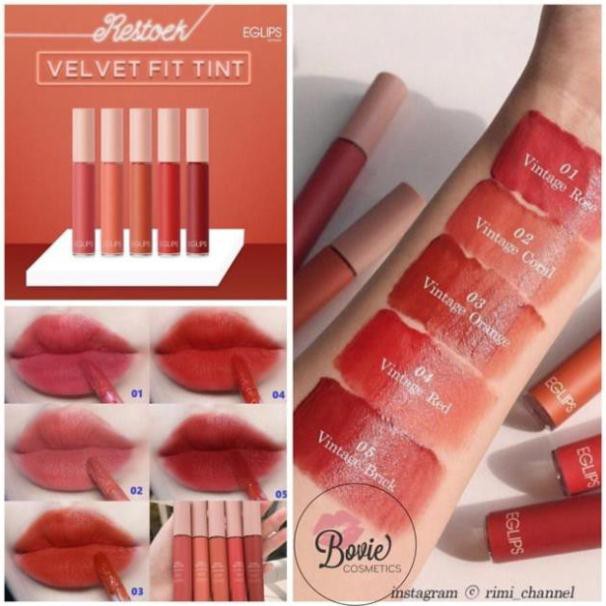 Son kem Eglips Velvet mới