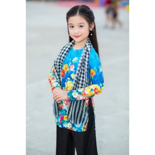 Khăn rằn sọc cho bé